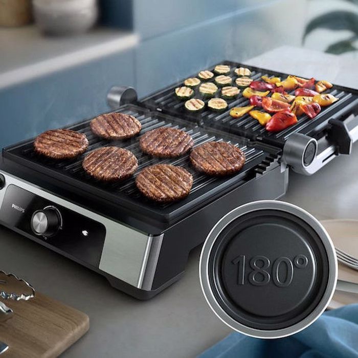 Tostiera - Ggriliera Philips HD6301/90 Inox